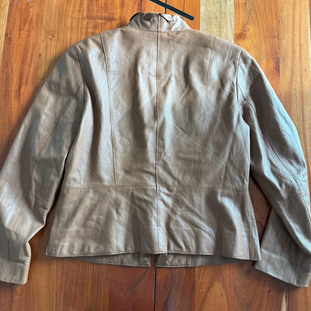 Collection B Brown Leather Jacket - image 8